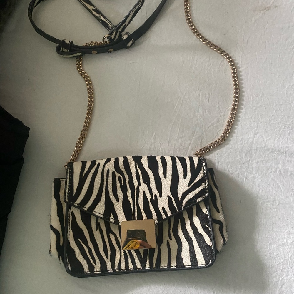 Zebra small cross body